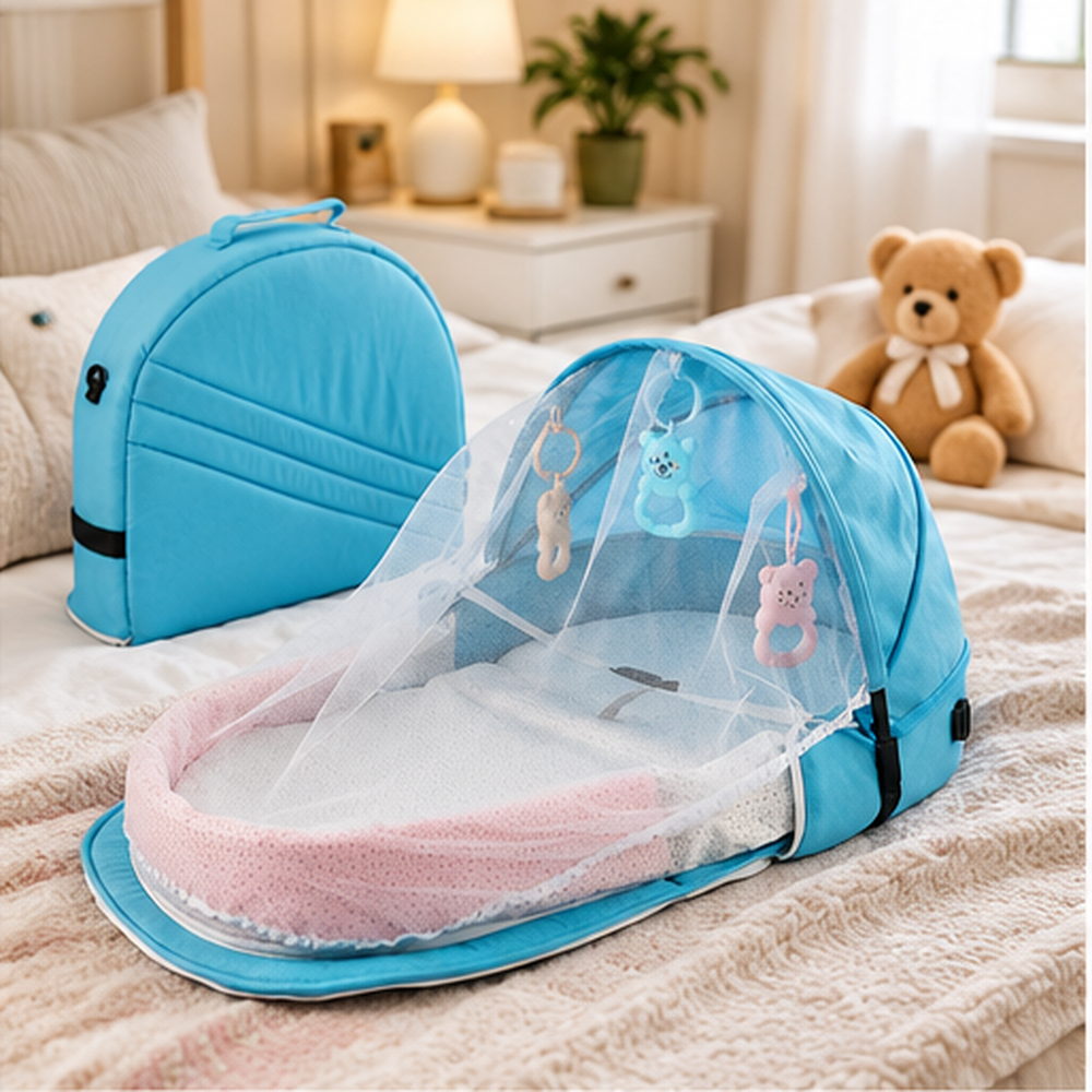 Wrapped in Love – Breathable Baby Mobi bed